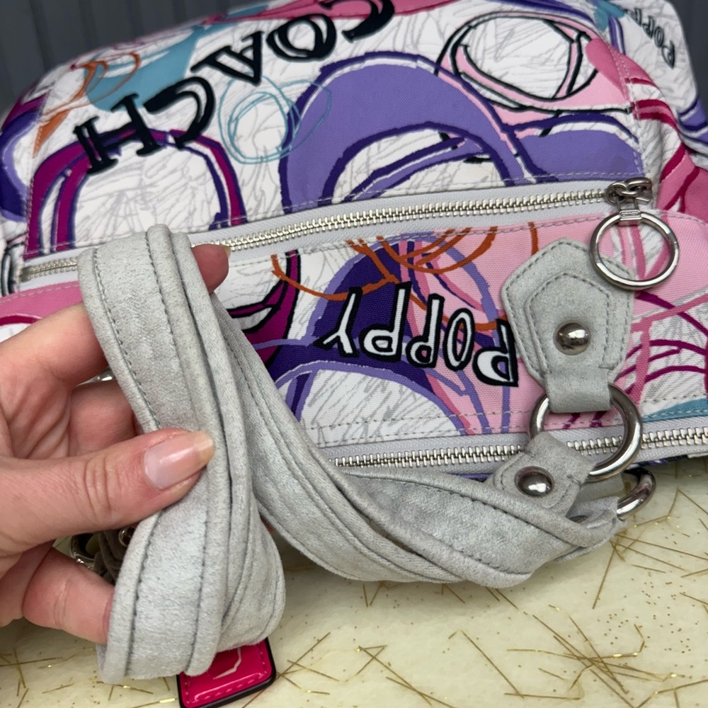 Coach Multicolor Poppy Tote Bag - Picture 12 of 14